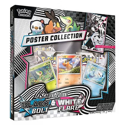 Pokémon TCG: Scarlet & Violet 10.5 - Black Bolt & White Flare Poster Collection