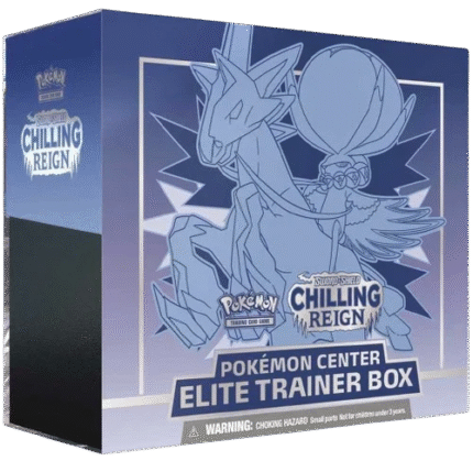Chilling Reign Ice Rider Calyrex PC ETB